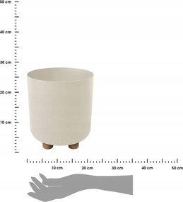 Plastový květináč na nožičkách Terra - výber z 6 prevedení