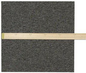 Koberce Breno Kobercový štvorec ALPHA 989, velikost balení 5 m<sup>2</sup>  (20ks), čierna