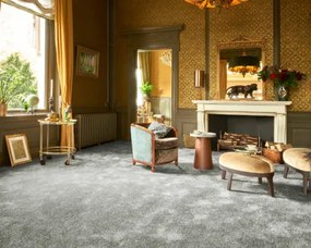 Koberce Breno Metrážny koberec FLORIDA 95, šíře role 300 cm, sivá