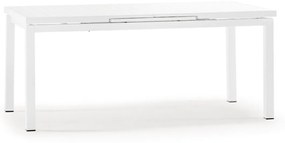 LIPARI rozkladací stôl white