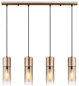 Globo 21000-4HCA - Závesný luster na lane ANNIKA 4xE27/25W/230V