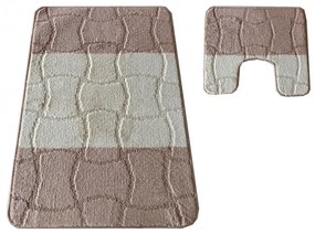 Sada kúpeľňových koberčekov Montana Sariyer XL Beige