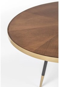 Jedálenský stôl s doskou v dekore jaseňového dreva 90x180 cm Denise – White Label