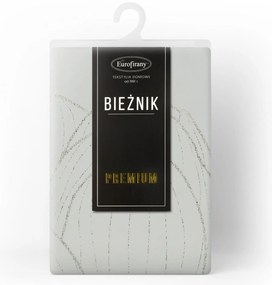 OBRUS BLINK 12 35X180 CM BIELY