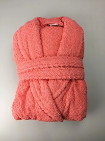 Froté unisex župan marhuľovo oranžový TiaHome - L