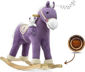 Hojdací koník Pony fialový