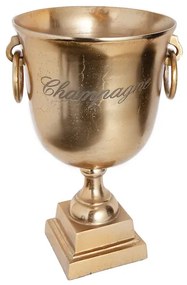 Champagner chladič na šampanské zlatý 40 cm