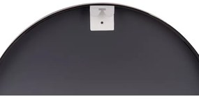 Globo B992545 - Nástenné zrkadlo pr. 60 cm čierne