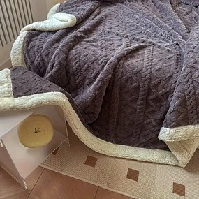 Hrejivá barančeková deka Homa REDDEA TAUPE