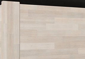 Posteľ s úložným priestorom Tema Box 180x200 cm, bielený buk