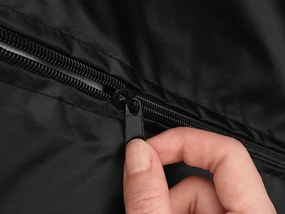 Ochranný obal na závesné kreslo KOKON 250x165 cm, čierny