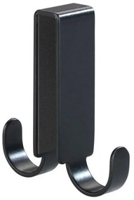 Čierna závesná samodržiaca kovová súprava doplnkov do kúpeľne Classic – Wenko