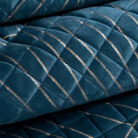 Dekorstudio Luxusný prehoz na posteľ MUSA2 v granátovomodrej farbe Rozmer prehozu (šírka x dĺžka): 170x210cm