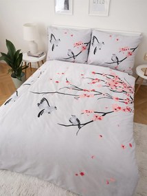 Predĺžené bavlnené obliečky Renforcé – Sakura 02