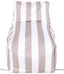 Bielo-sivý záhradný sedací vak – Bonami Essentials