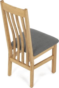 Jedálenská stolička C-2100 GREY2 Farba: Prírodné