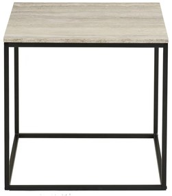 Odkladací stolík v dekore kameňa 45x45 cm Vita – House Nordic