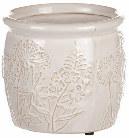 Obal na kvety Flores, 14 x 12 x 14 cm, keramika