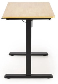 Výškově nastavitelný psací stůl Birka B53 dub craft/černý