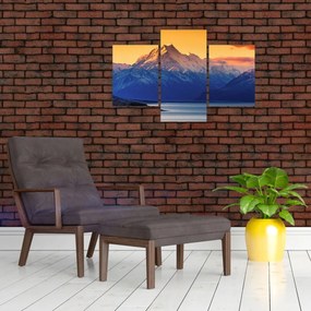 Obraz - Jazero Pukaki (90x60 cm)