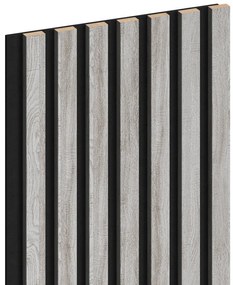 Mexen Lam-F, akustické stenové lamely 275 × 31,5 cm, filc 6 mm, dub ľadový, S105-275317-2812-061