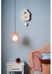 Lucide 74417/01/66 - Luster na lanku MACARONS 1xE27/40W/230V pr. 24,5 cm ružová