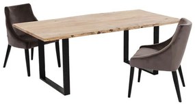 Harmony jedálenský stôl čierny 160x80