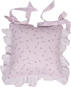 Bavlnený povlak na podsedák Lavander Garden - 40*40 cm