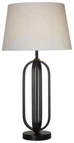 Searchlight EU91101WH - Stolná lampa CHIC 1xE27/60W/230V biela