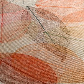 Obraz maľovaného jesenného lístia (90x60 cm)