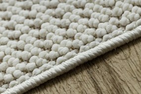 Metrážny koberec CASABLANCA LOOP biely