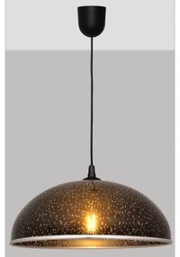 Luster na lanku CIRCLE 1xE27/15W/230V čierna