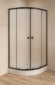 Sprchový kút štvrťkruh 90x90 cm SAT Project SATPROMUS90CCH
