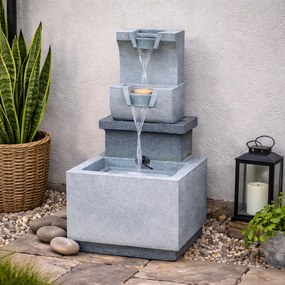 Záhradná fontána BestBerg EF-16 / polyresin / 30,5 x 37,5 x 73,5 cm