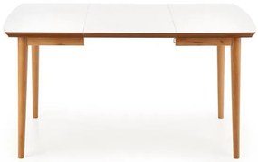 Rozkladací jedálenský stôl NARPES v dekore dub lefkas 90(190)x80x75 cm