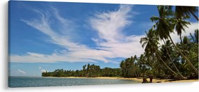 Obraz pláže (120x50 cm)
