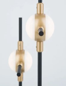 LED stolová lampa Atomo 28 čierne