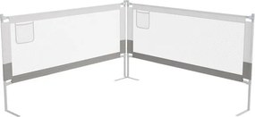 Detská ochrana postele, 200 cm, výškovo nastaviteľná