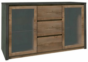 Komoda MONTANA K2D, sivá