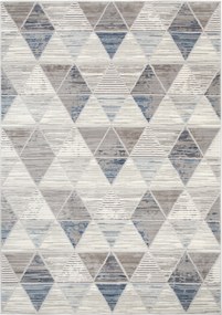 TA Koberec E460A SVETLO SIVÁ/TMAVOMODRÁ ASTHANE