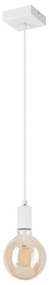 Luster na lanku ASTRID 1xE27/60W/230V biela