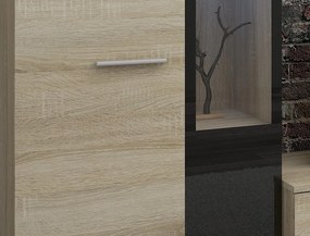 Obývacia stena Samsa, dub sonoma