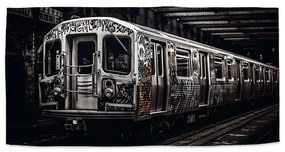 Sablio Uterák Mestské metro s graffiti - 30x50 cm