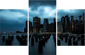 Obraz - Pohľad na mrakodrapy New Yorku (90x60 cm)