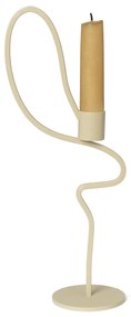 Ferm Living Kovový svietnik Valse Cashmere