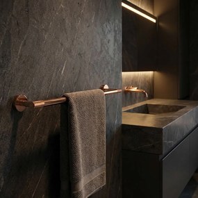 Rea Modern, kúpeľňový vešiak na uterák 60cm, 6603, medená lesklá, REA-98070