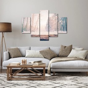 Obraz - Výhľad do lesa (150x105 cm)