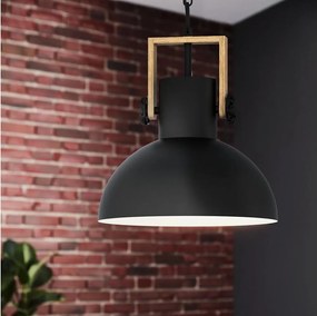 Eglo 44056 - Závesný luster na reťazi LUBENHAM 1xE27/28W/230V
