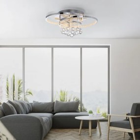 Paul Neuhaus 6267-17 - LED Stropné svietidlo ROTAZO LED/32W/230V pr. 45 cm chróm