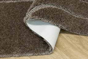 Kúpeľňový koberček Jerry Mink sivý / béžový